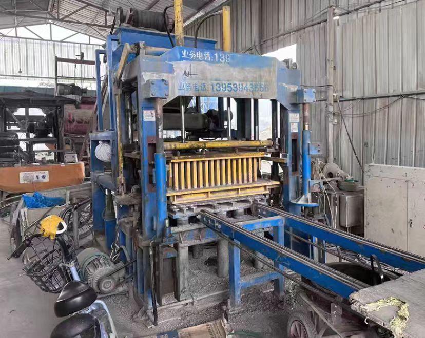 天水市地区处理液压砖机、搅拌机、配料机、叉车等砖厂设备