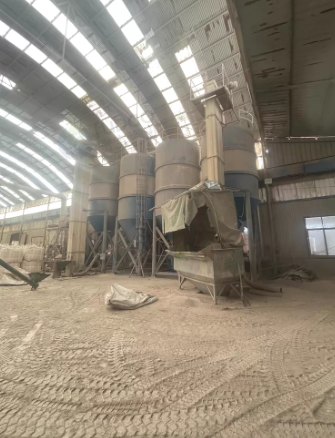 滨州市地区工厂处理2条干混砂浆生产线