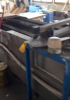 江门地区处理流膜机水洗线