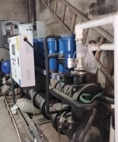 宿迁市地区处理水源热泵机组一套