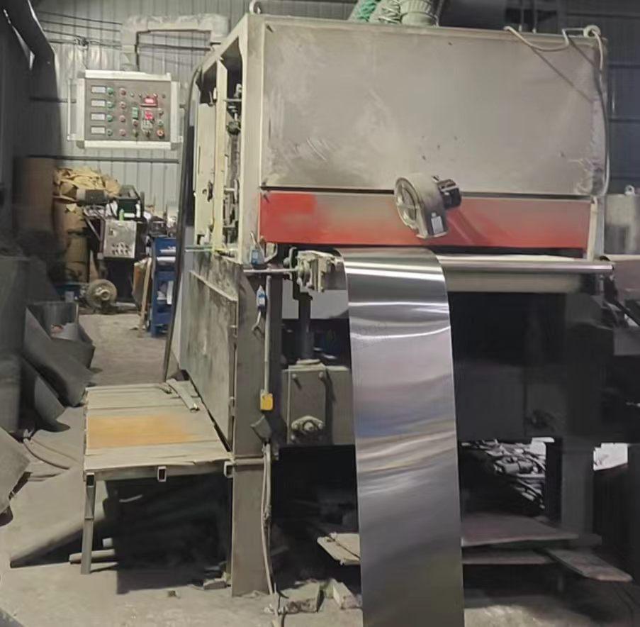 郑州市地区工厂处理开平机加磨砂开平一整套