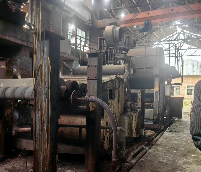 邵阳市地区处理废旧造纸设备整体