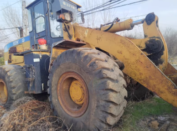 青岛市地区处理山工652B装载机