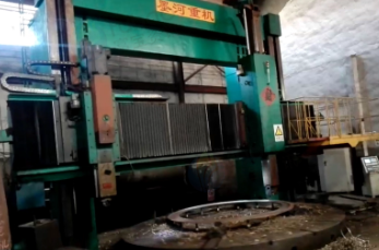 青岛地区公司处理5米数控立车