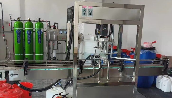 红河地区公司处理洗衣液、玻璃水等生产设备