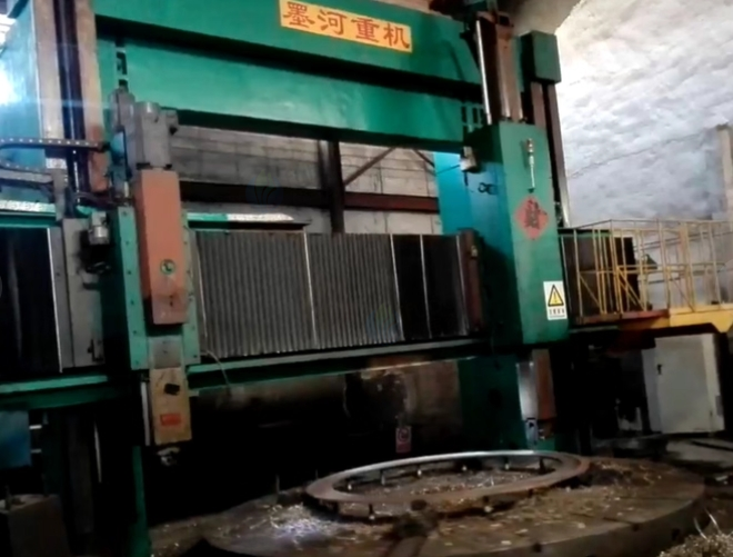 青岛市地区处理五米数控立车