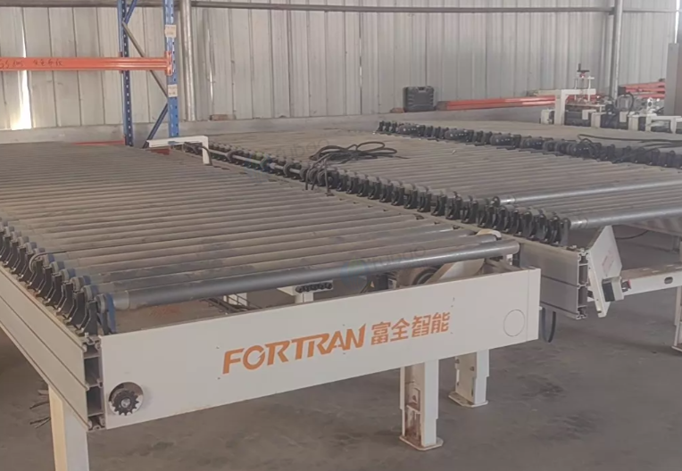 扬州市地区工厂处理CNSM封边机1台、富全U型连线