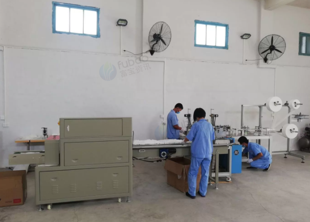 屯昌县地区工厂处理口罩机