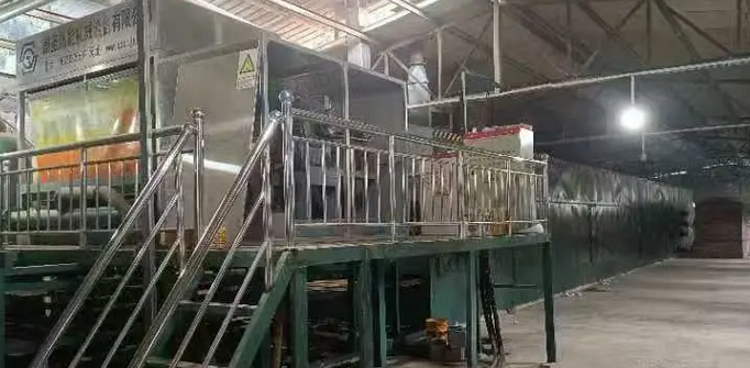 恩施地区公司处理烘干线、生产线等蛋托厂设备