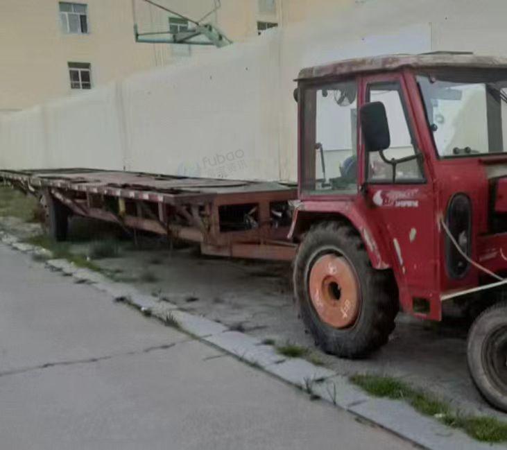 锡林郭勒盟市地区处理12米拖拉机板车