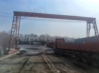 枣庄市地区公司处理5吨龙门吊