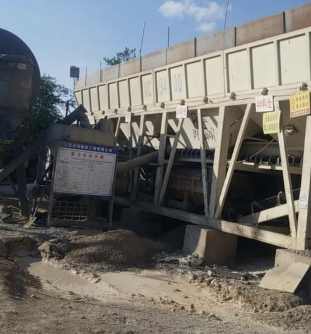 昆明市地区处理400型水稳站一体机