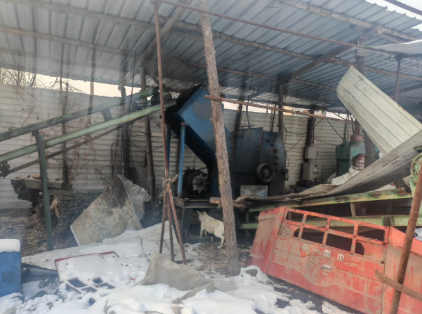 四平地区工厂处理800型加重型机油滤芯破碎机