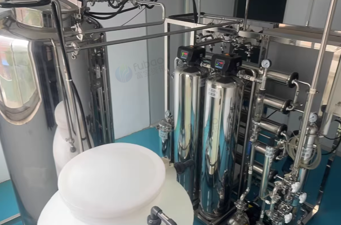 南京地区工厂处理二级反渗透纯化水设备