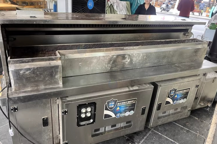 广元市地区处理商用五组净化烧烤机