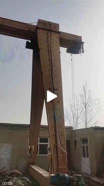 邢台市地区处理封闭龙门吊