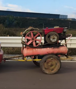 福州市地区处理柴油空压机带气罐+气管