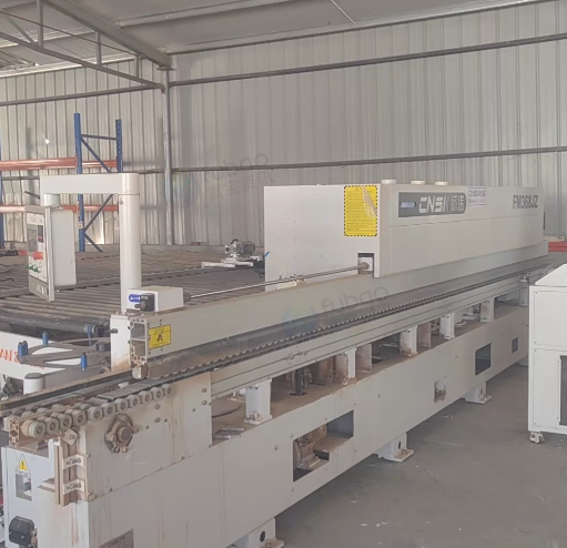 扬州市地区工厂处理CNSM封边机1台、富全U型连线