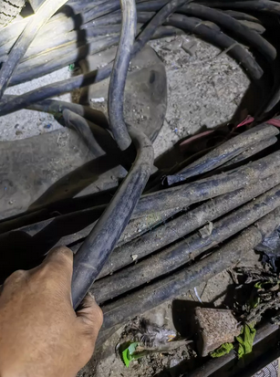 孝感地区处理1批铜芯电缆线