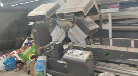 东营市地区转行处理组角机 双头锯等设备