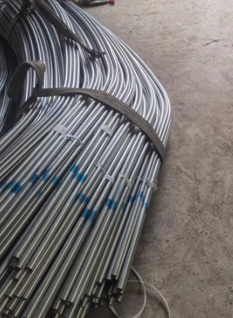 潍坊市地区处理8米长分体对接棚管