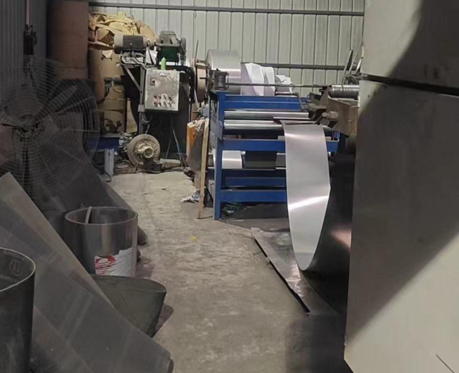 郑州市地区工厂处理开平机加磨砂开平一整套