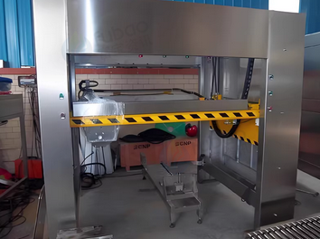 保定市地区处理全自动桶装水码垛机