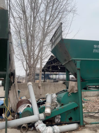 济宁市地区处理碎料机 拌料机 传送带