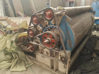 青岛市地区公司处理2.3米梳理机 齿条开松机 开花机 钉板机