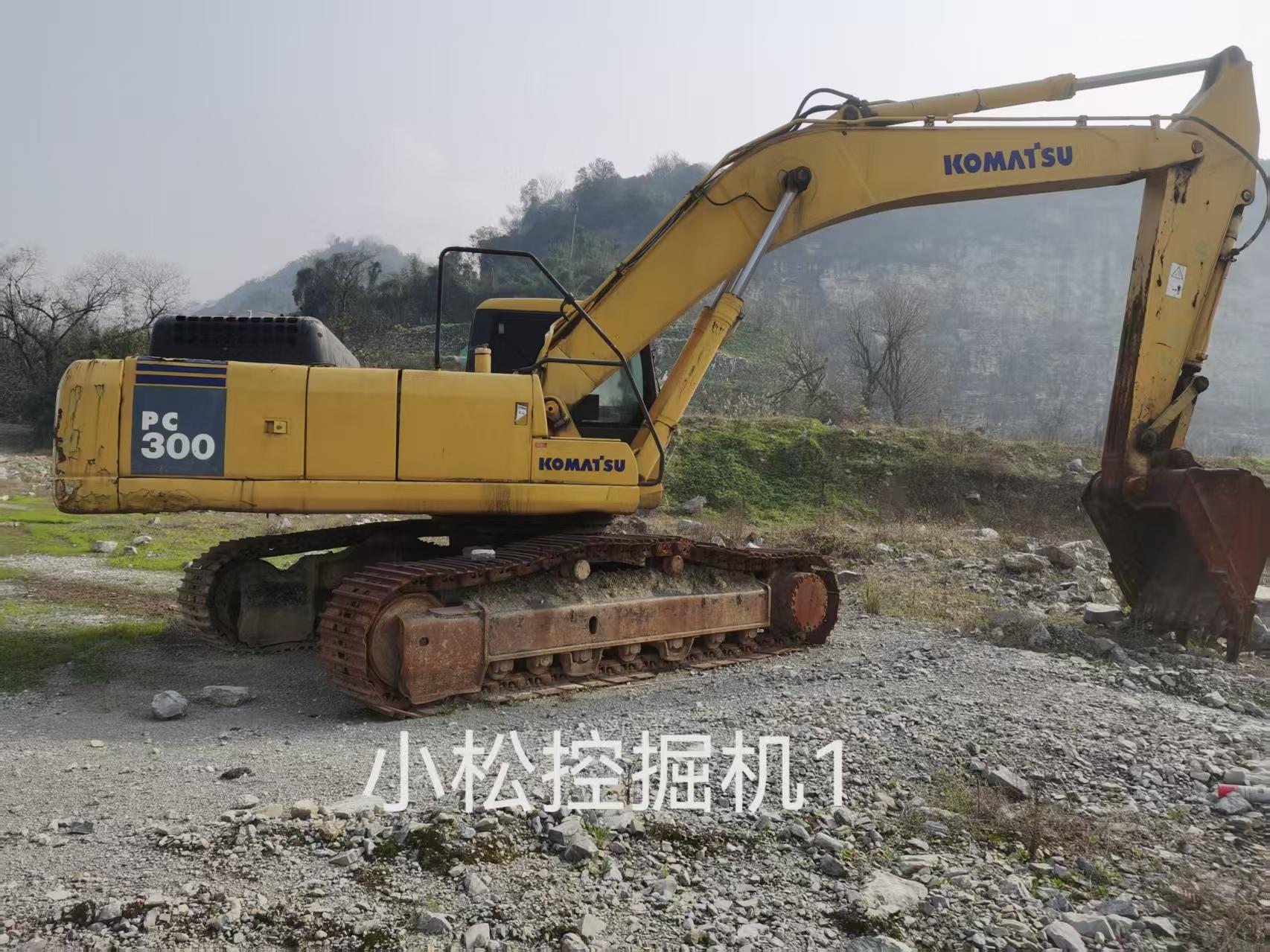 3月11日重庆江津区华能石粉公司2014年小松挖掘机一台转让公告