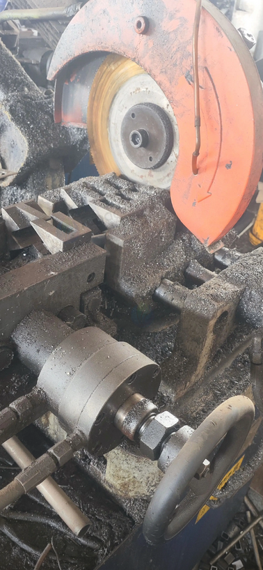 聊城市地区公司处理圆盘锯 砂轮机 自制铁拖排