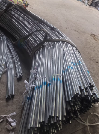 潍坊市地区处理8米长分体对接棚管
