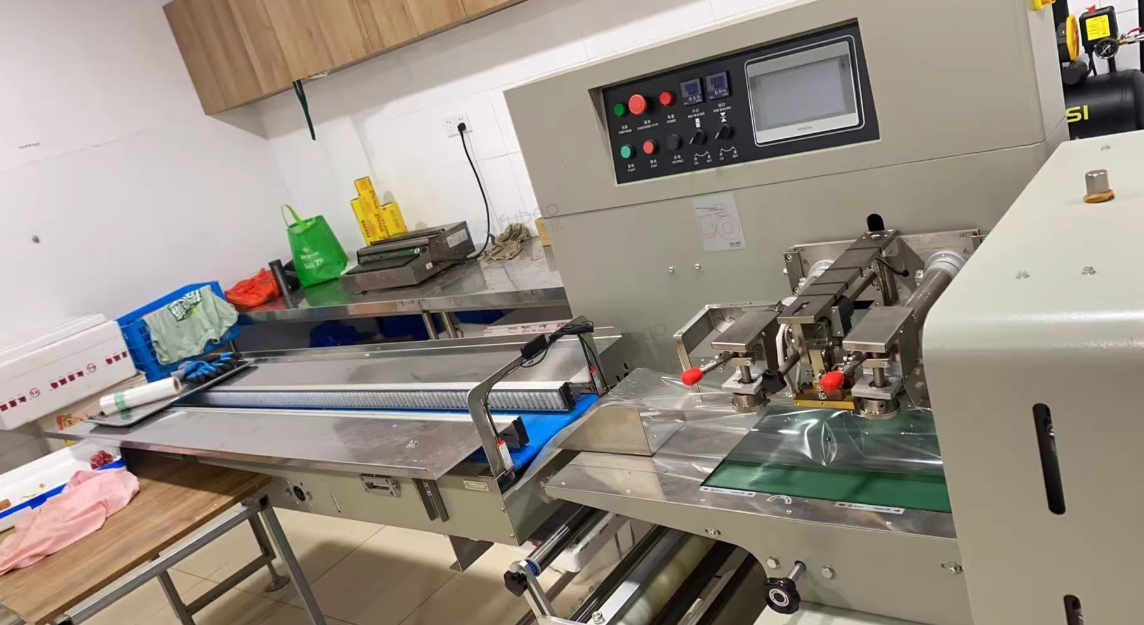 南通地区工厂处理大川品牌600型枕式包装机