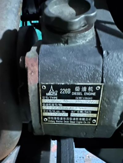 佛山地区处理潍柴道依茨226B柴油发电机组