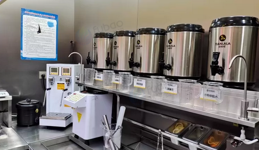 宁德地区处理奶茶店全套设备一批