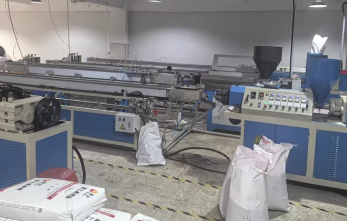 金华市地区工厂处理拼豆45挤出机