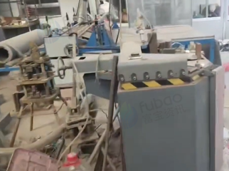 东营市地区转行处理组角机 双头锯等设备