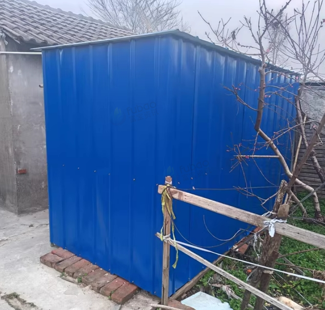 南通市地区处理蓝色铁皮房