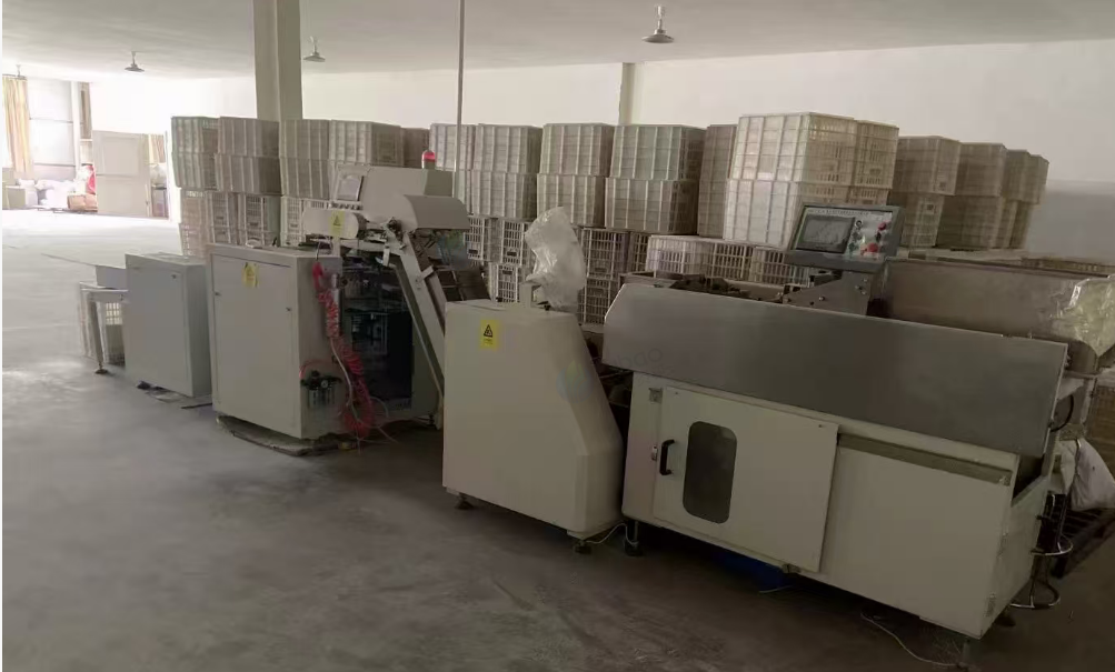 娄底市地区处理带包装机、称量机、输送线、风干机等挂面生产线一条