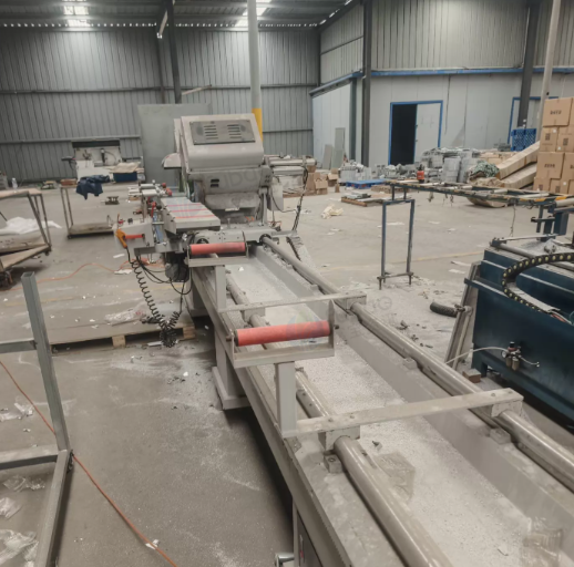 扬州市地区工厂处理太阳能边框制作机器一套