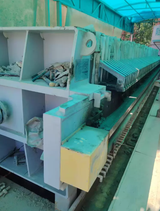 金华地区处理景津250平方压滤机