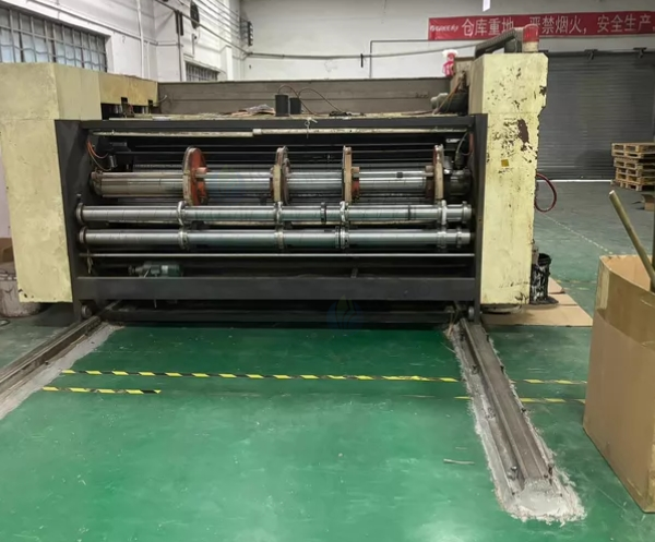 佛山市地区处理纸箱双色印刷开槽机