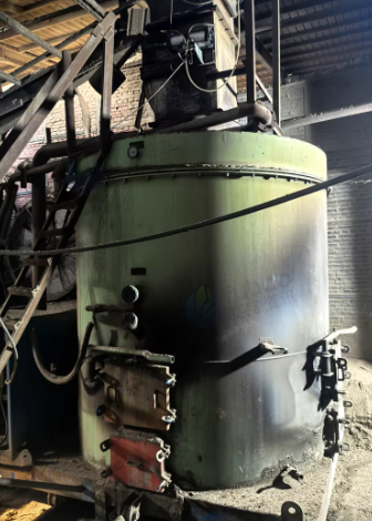 菏泽市地区工厂处理生物质锅炉 预压机 横截锯 压机18层 液压站 凉板架等