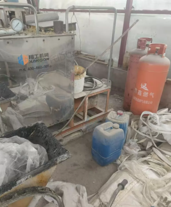 淄博市地区处理热熔釜 划线车