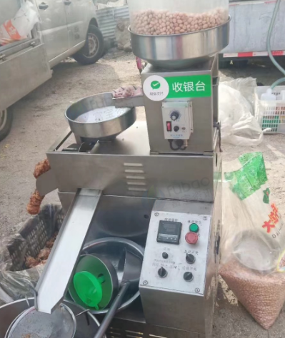 丹东市地区处理移动式炸花生油机