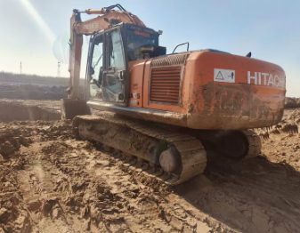 潍坊市地区处理日立210H挖掘机