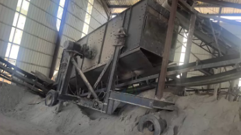 烟台市地区处理300*1300双鄂破 给料机 1850三层振动筛 5条输送带等石子加工全套设备
