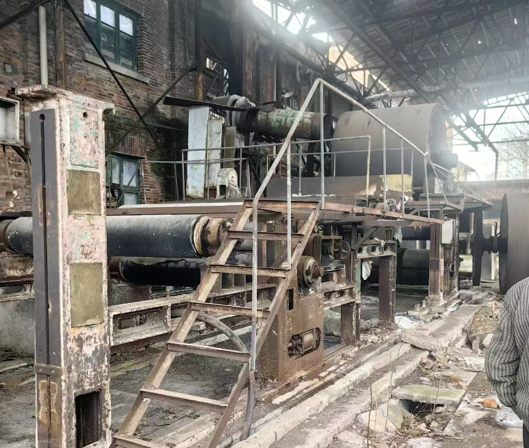 邵阳市地区处理废旧造纸设备整体