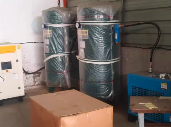 许昌地区处理自动缩管机 全自动切管机 台式精密压力机 30HP永磁变频螺杆空压机 空压机一套