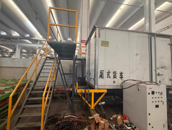 无锡市地区工厂处理4.2车箱生产组装生产线